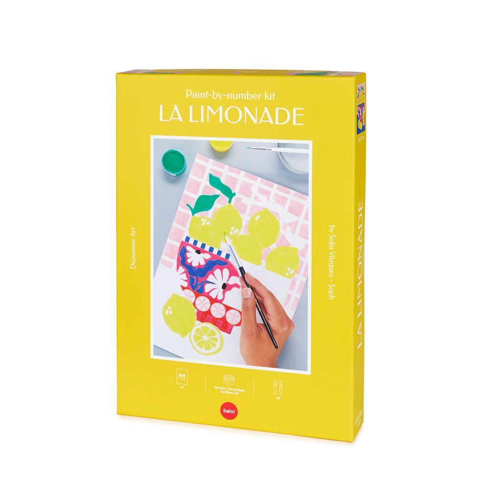 La Limonade Paint-by-numbers kit