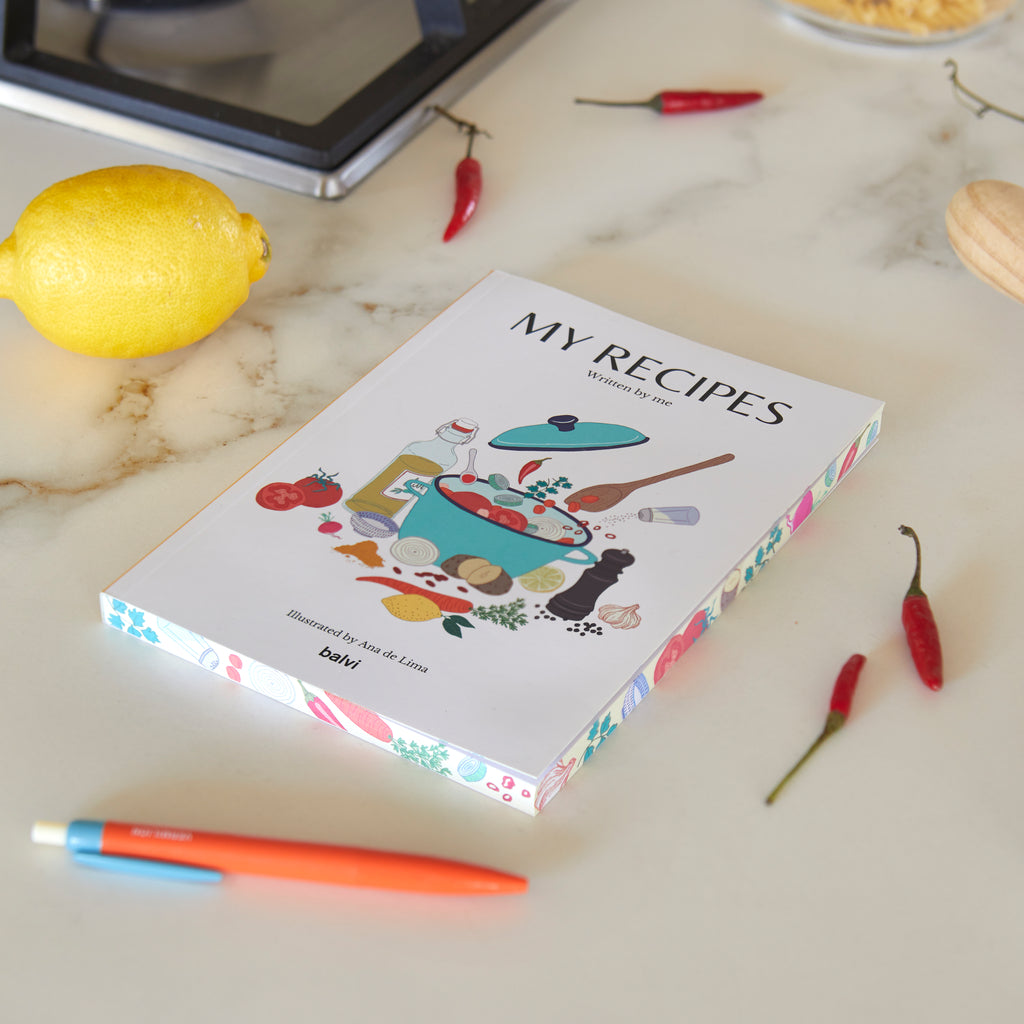 Notizbuch My Recipes