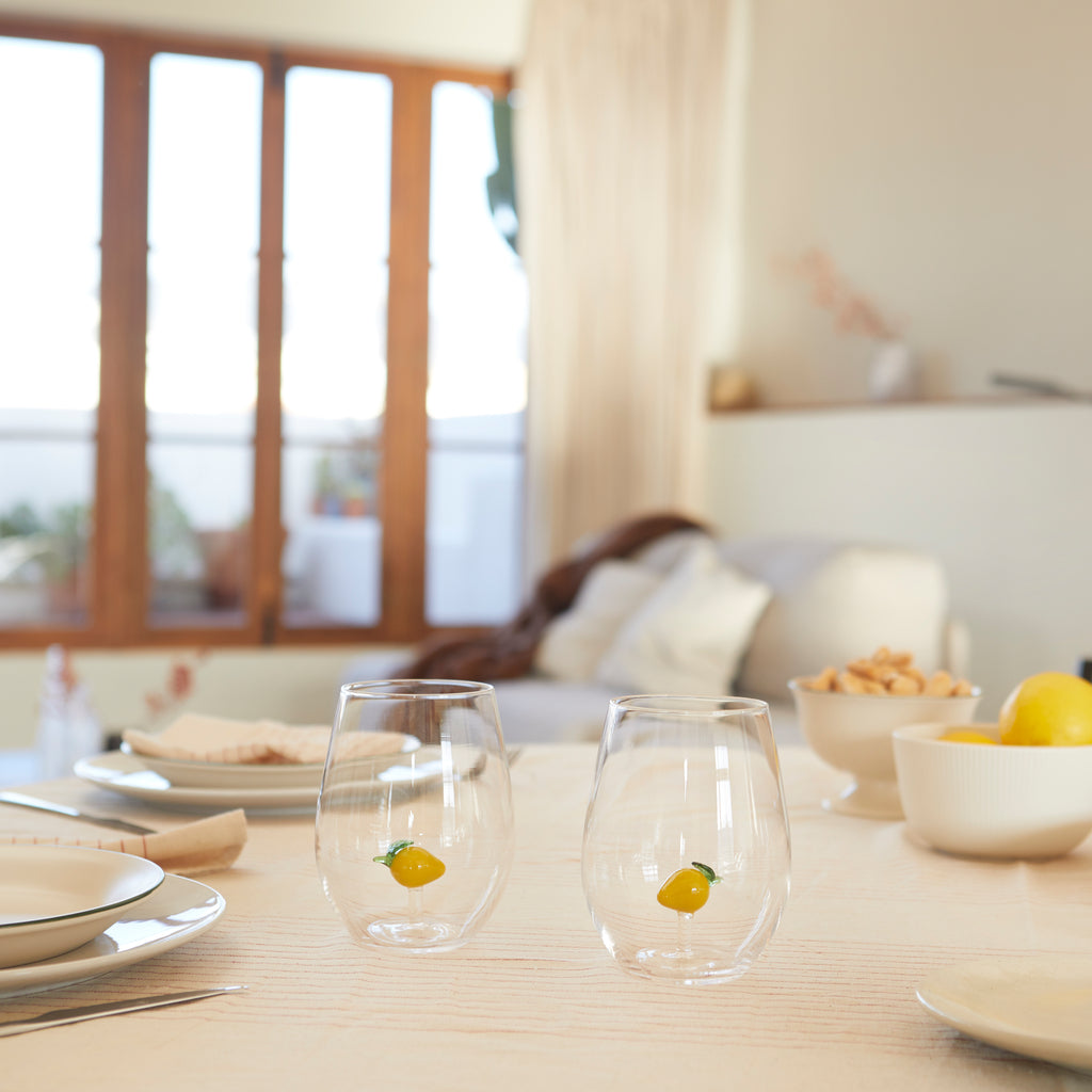 Set de vasos Botanical Lemon