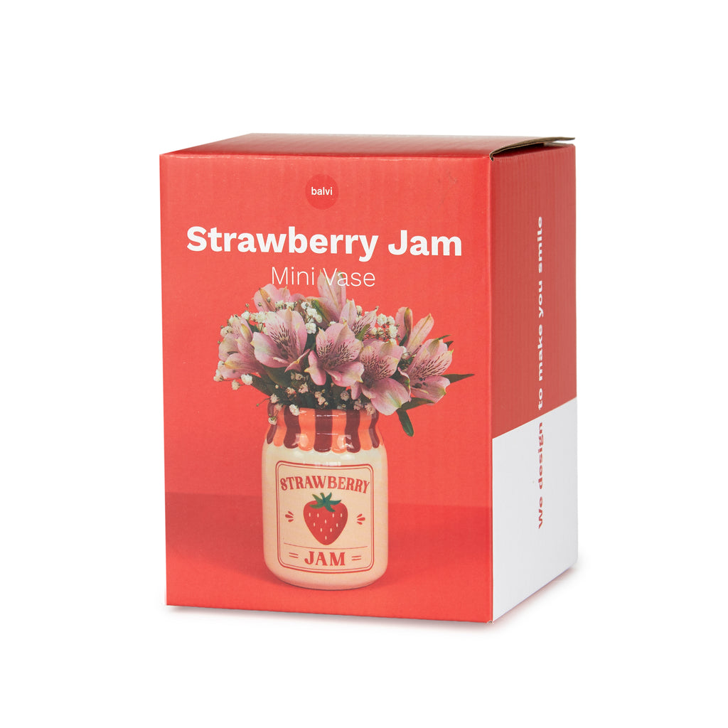 Strawberry Jam Mini Vase