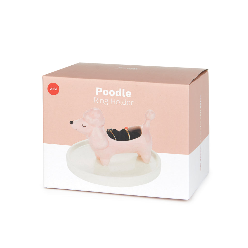 Poodle Ringhalter