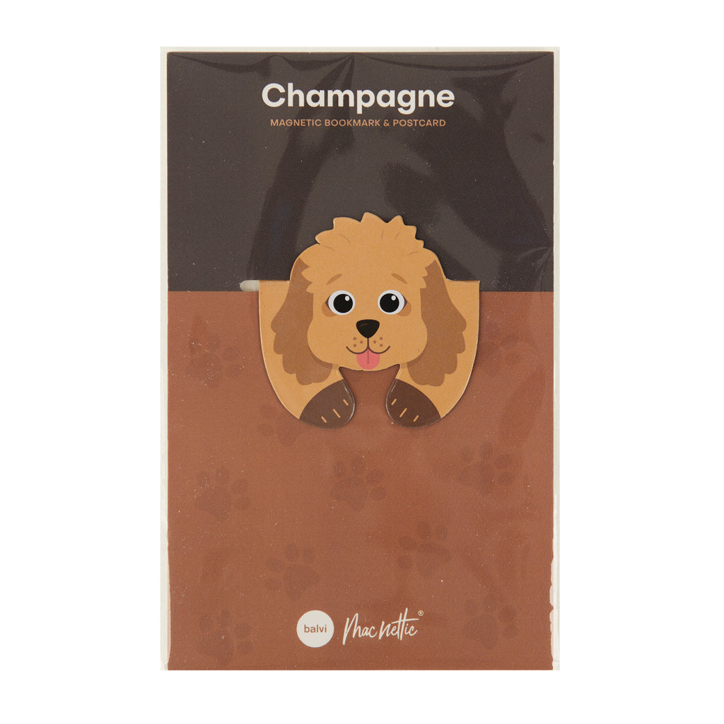 Champagne Magnetic Bookmark
