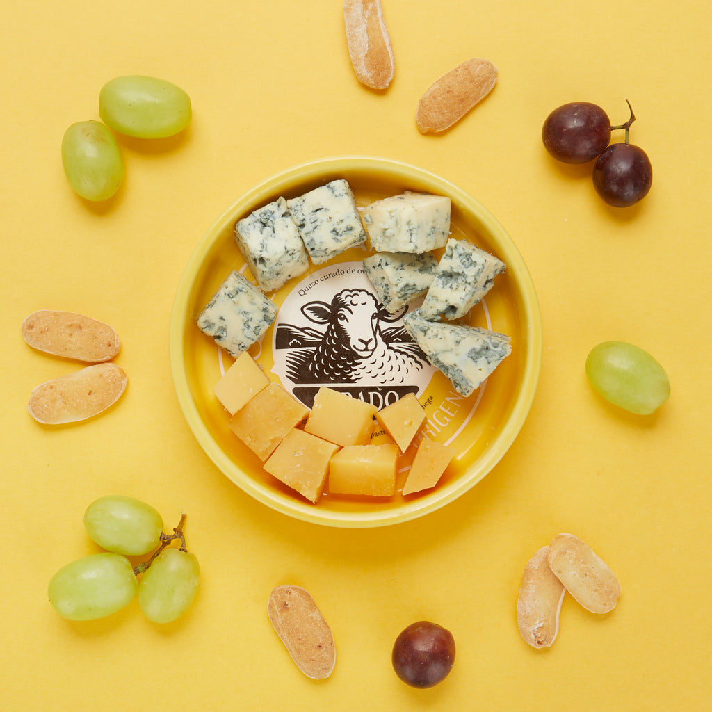 Manchego Cheese Snack-Schale
