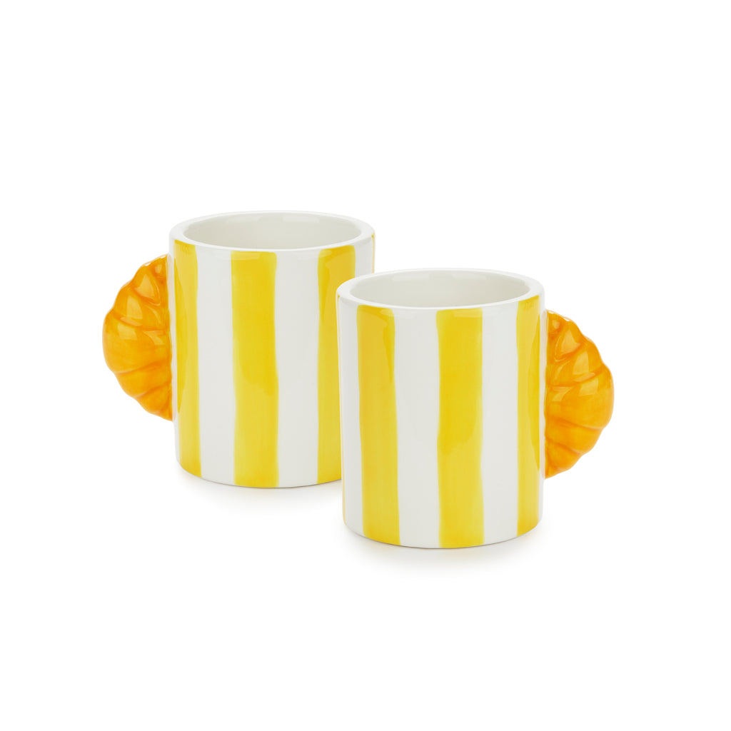 Croissant Espresso Cup Set