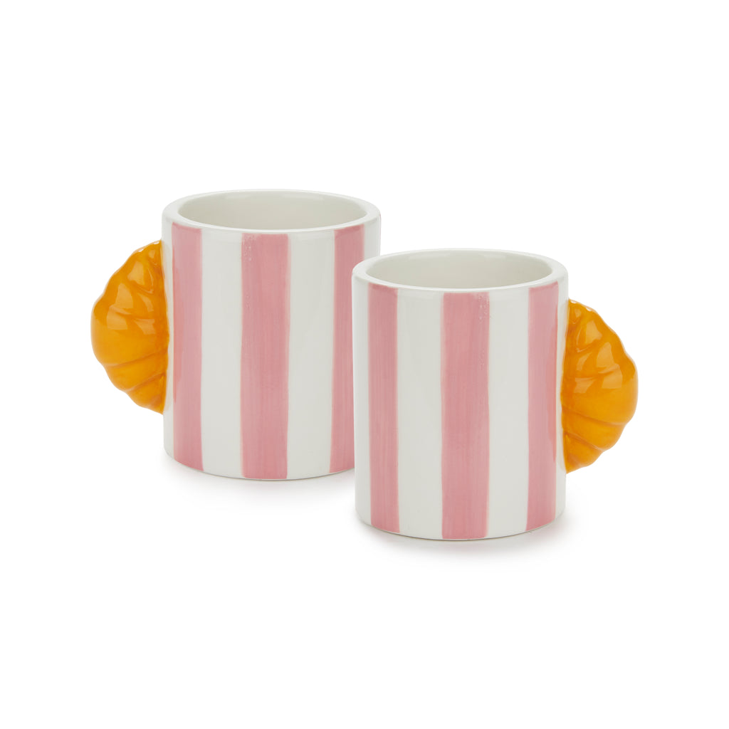 Croissant Espresso Cup Set