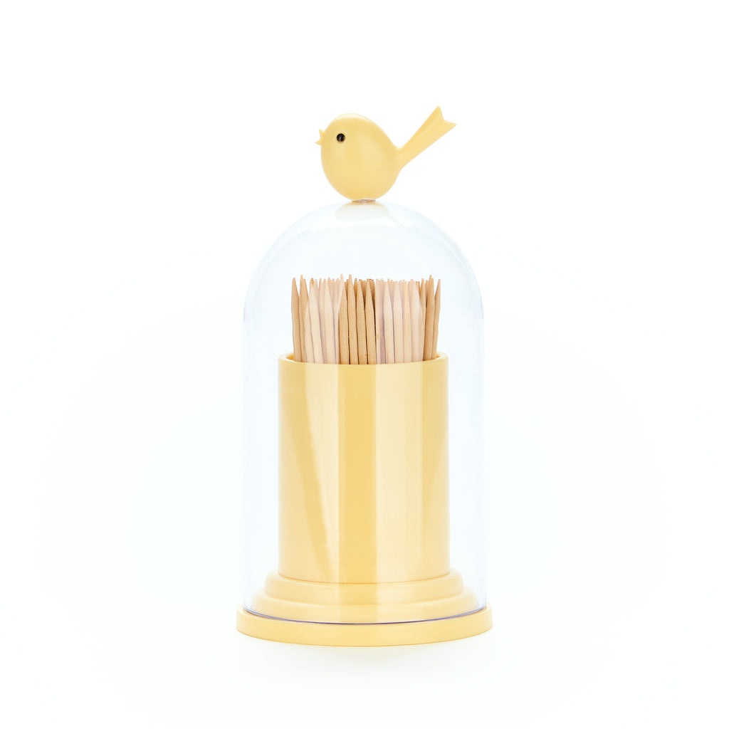 Birdie Spender für Zahnstocher und Wattestäbchen