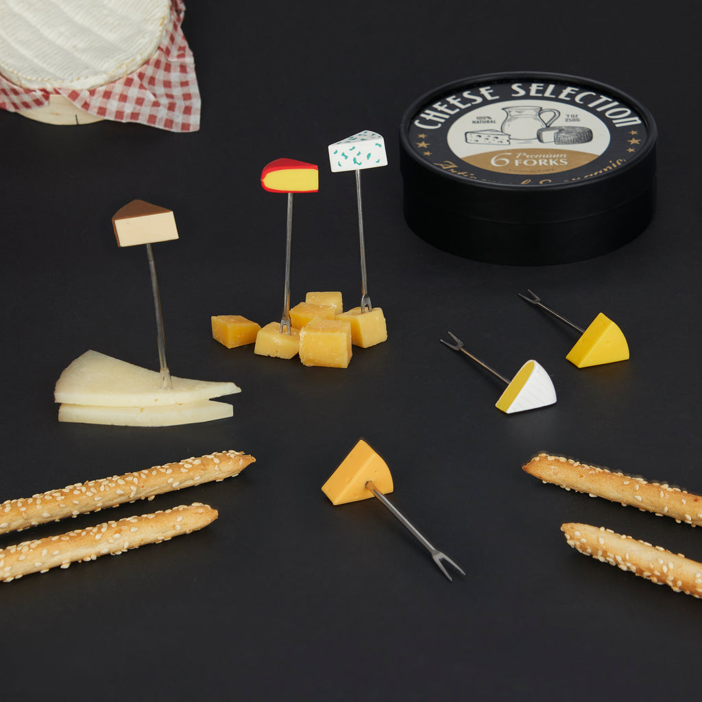 Cheese Selection Snack-Gabeln