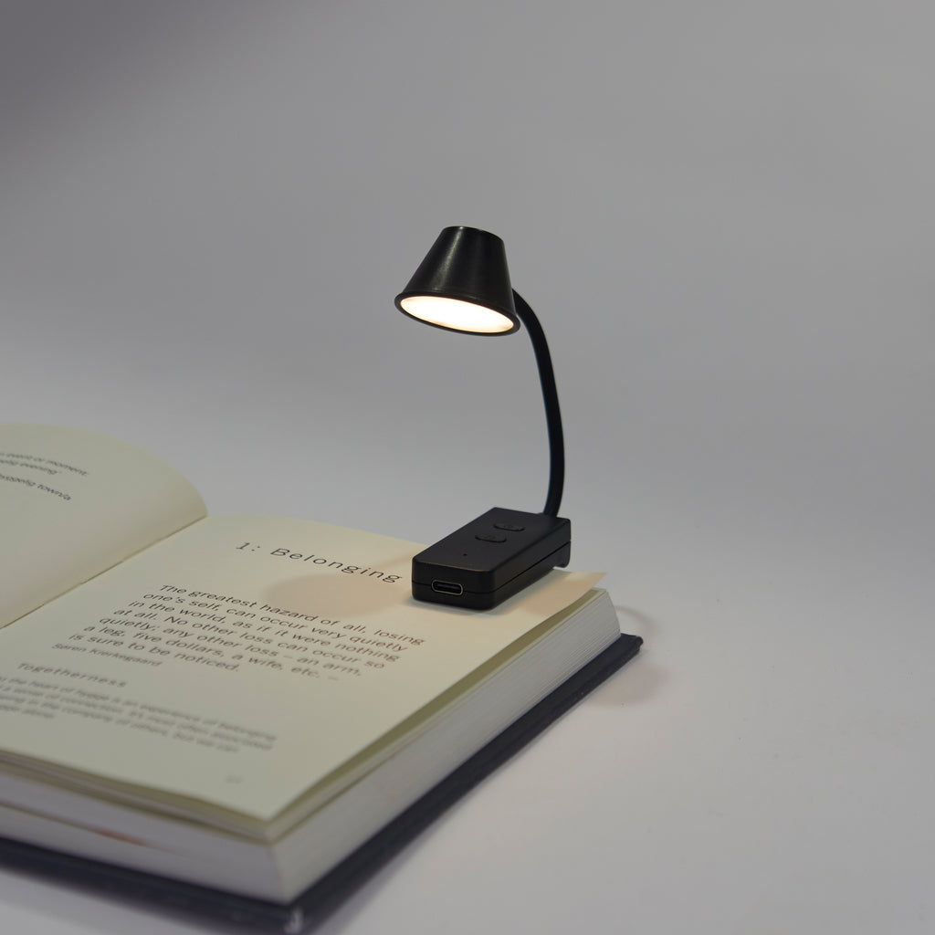 Luce da lettura ricaricabile Lumo