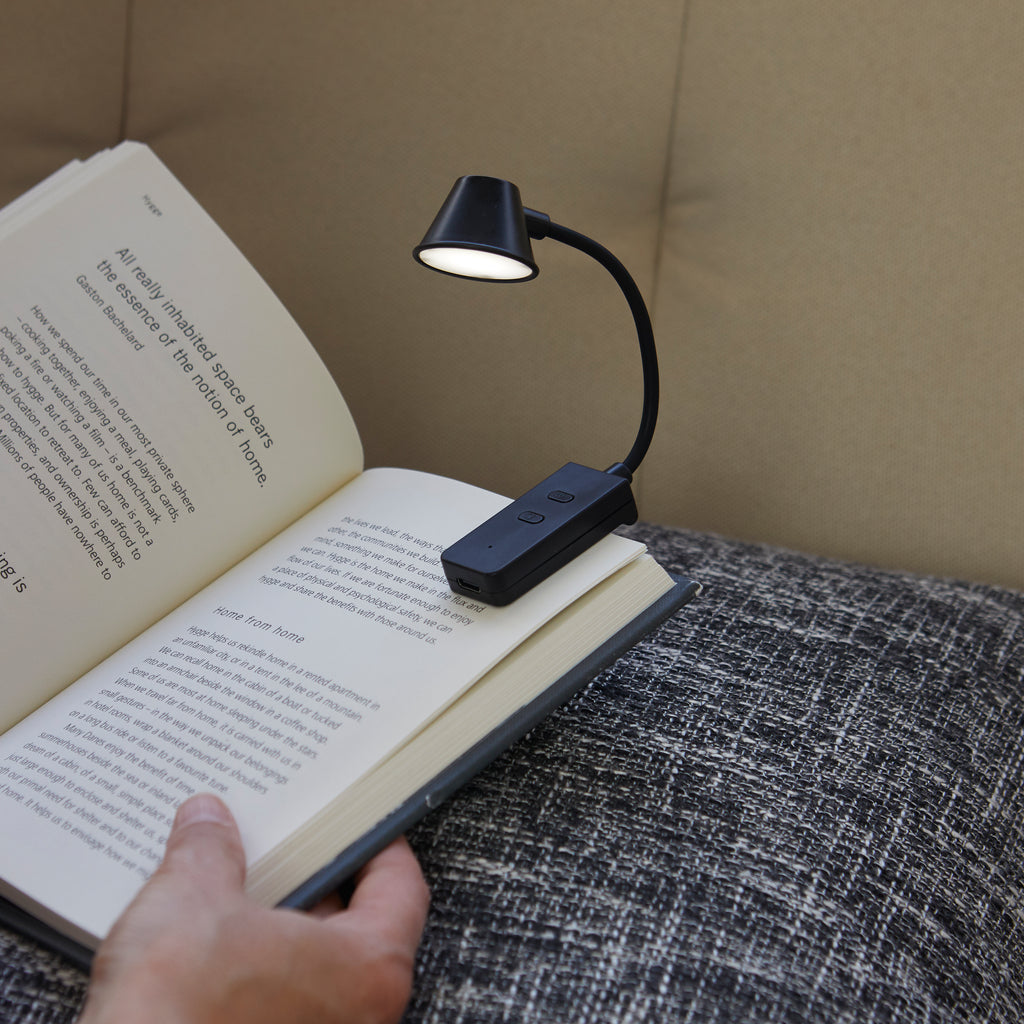 Luce da lettura ricaricabile Lumo
