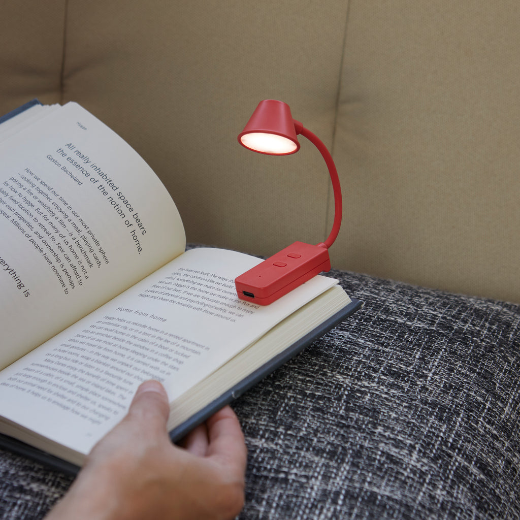 Luce da lettura ricaricabile Lumo