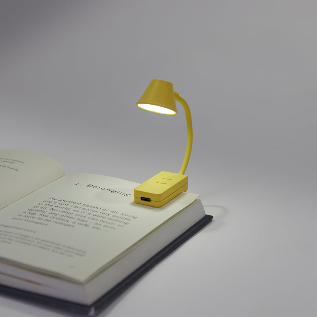 Luce da lettura ricaricabile Lumo