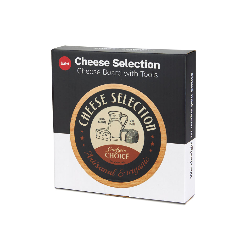 Tagliere per formaggi con utensili Cheese Selection