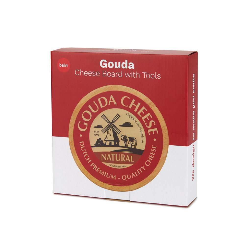 Plateau à fromage avec ustensiles Gouda