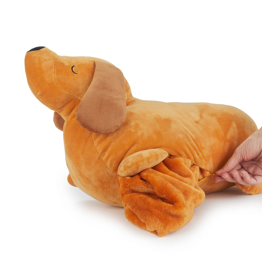 Coussin et Couverture Teckel