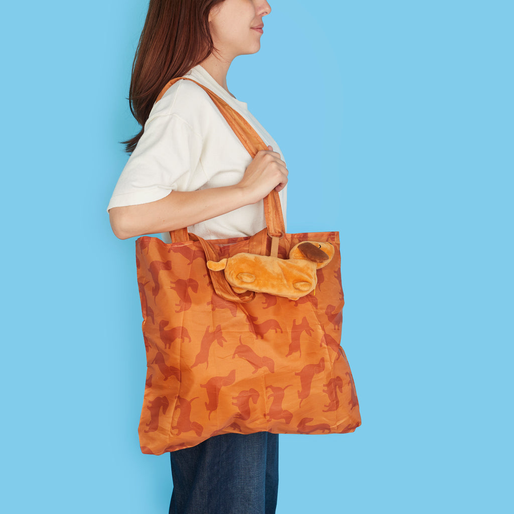 Porte-clés et Sac de Courses Teckel