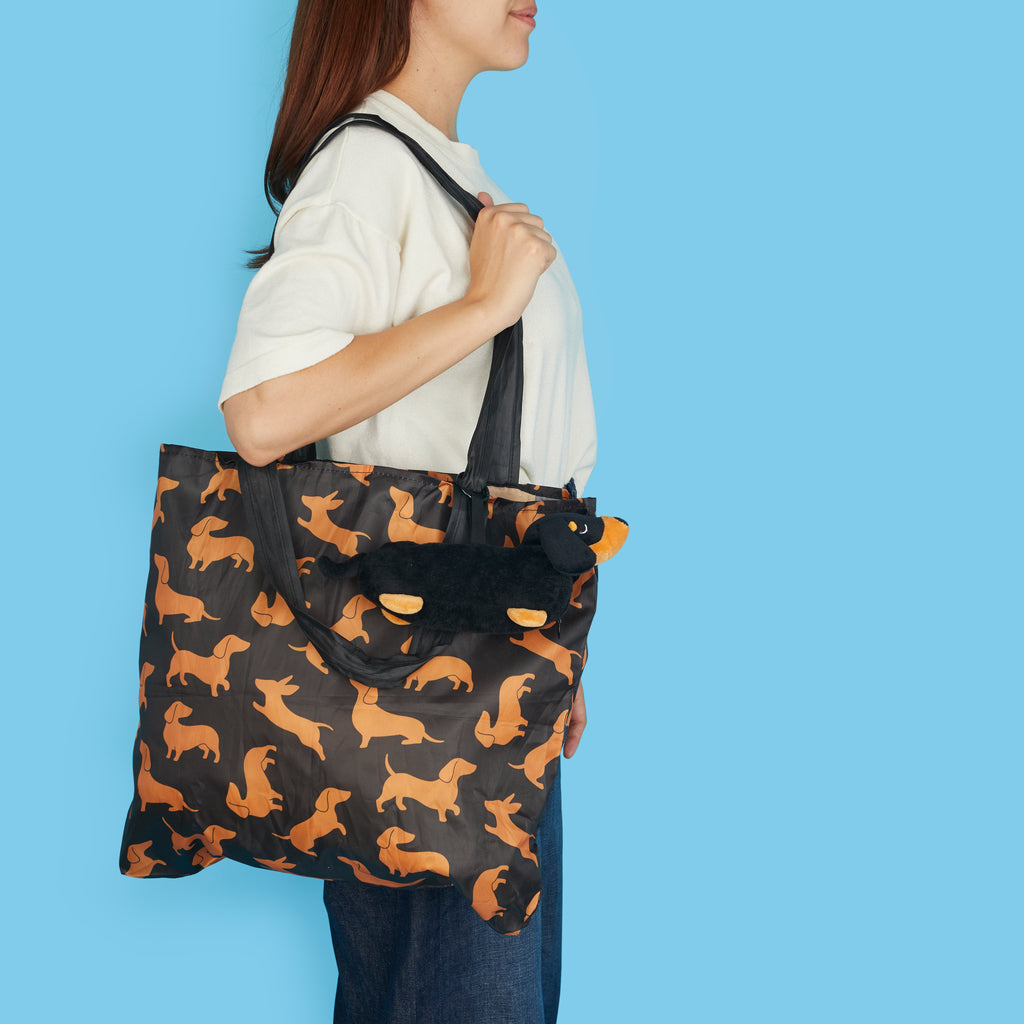 Porte-clés et Sac de Courses Teckel