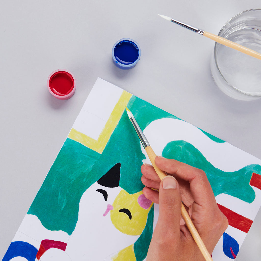L'Hiver Paint-by-numbers kit