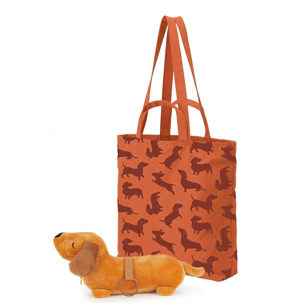 Porte-clés et Sac de Courses Teckel
