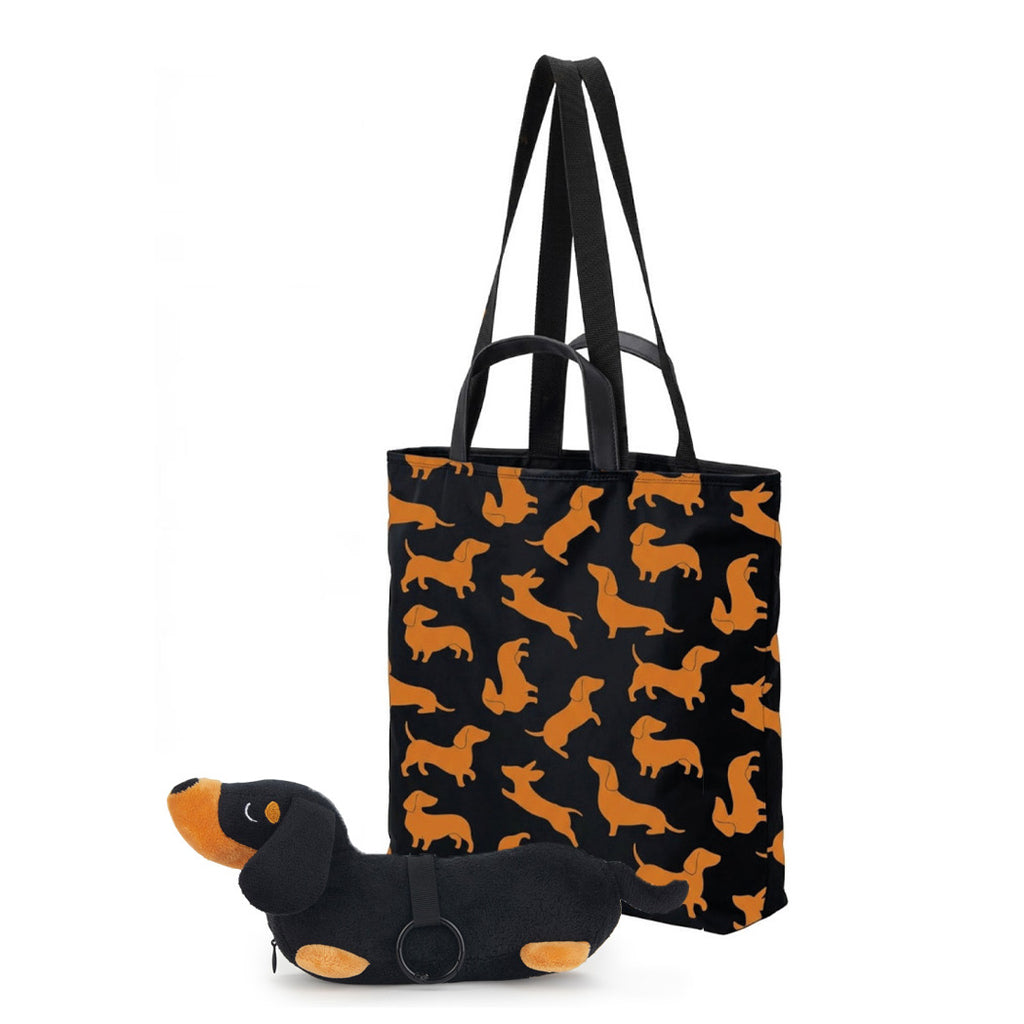 Porte-clés et Sac de Courses Teckel