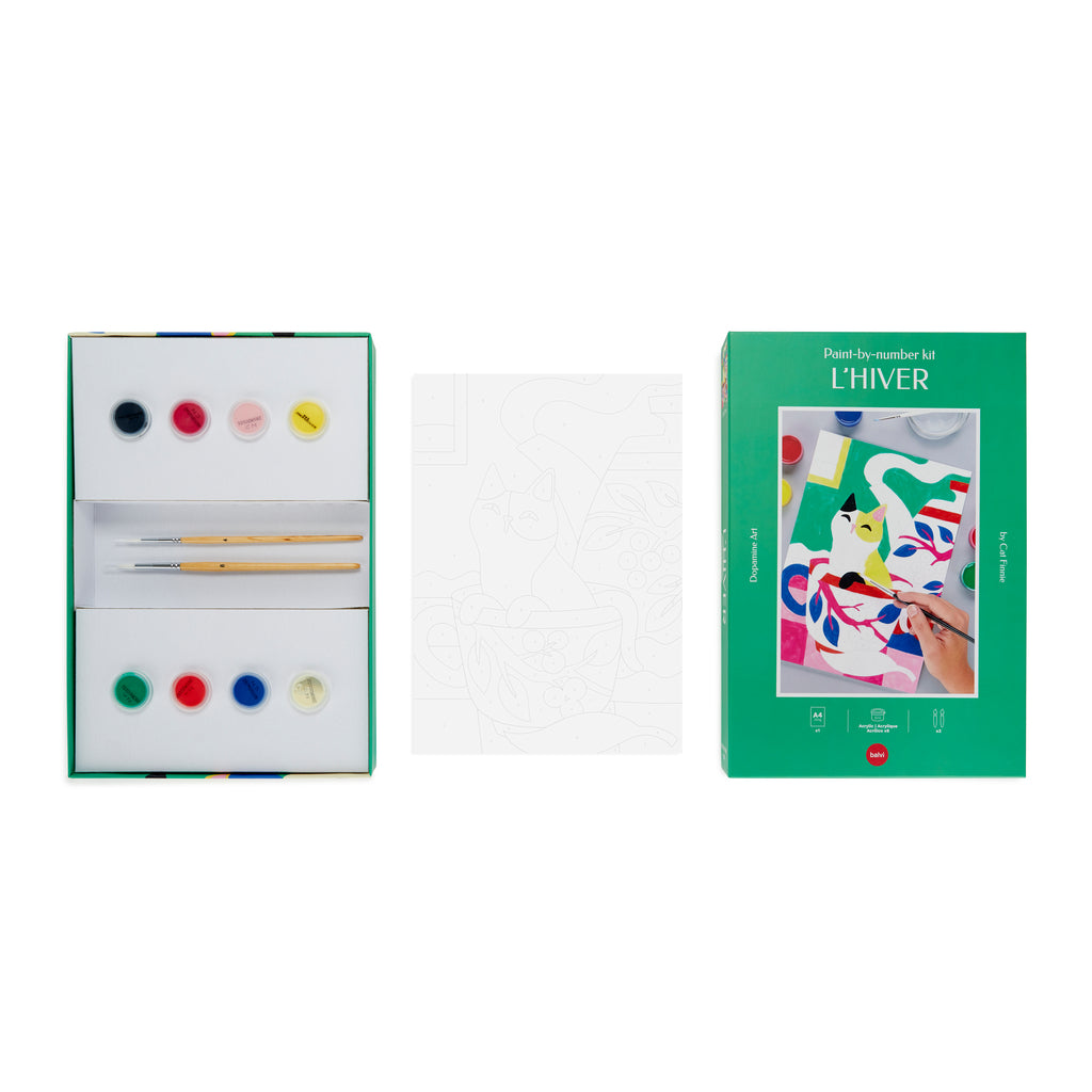 L'Hiver Paint-by-numbers kit