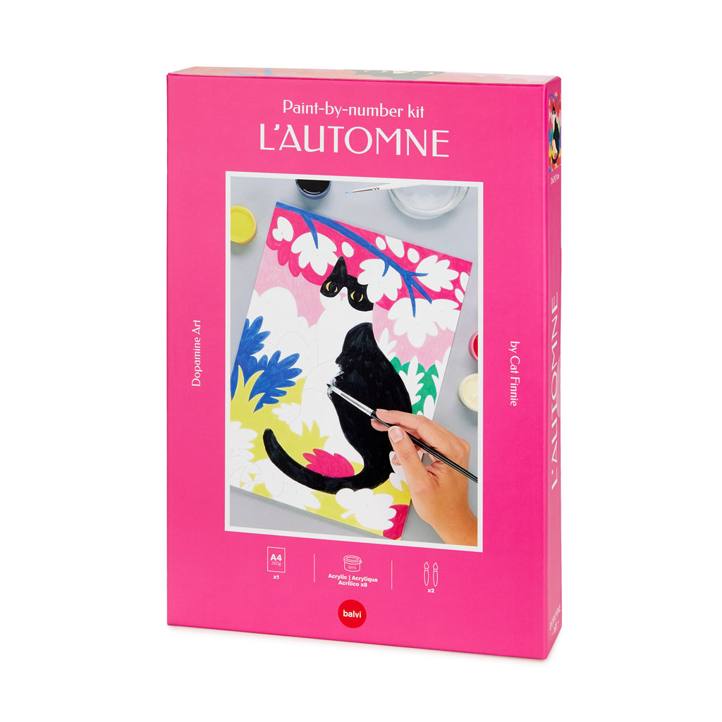 L'Automne Paint-by-numbers kit