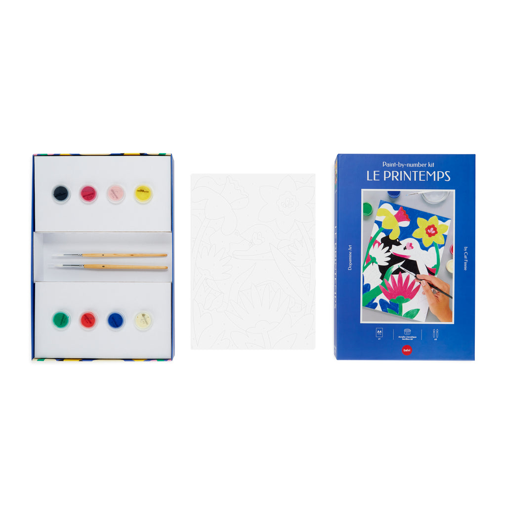 Le Printemps Paint-by-numbers kit
