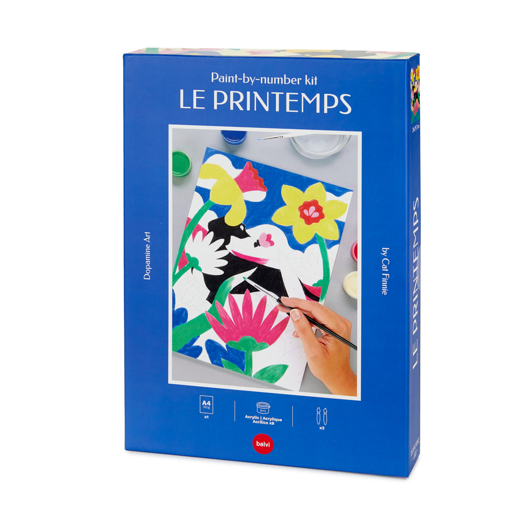 Le Printemps Paint-by-numbers kit