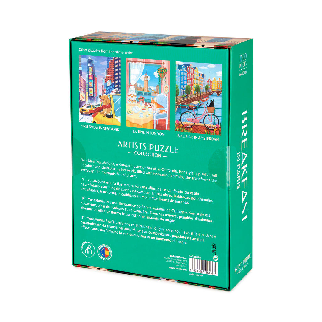 Puzzle Breakfast in Paris