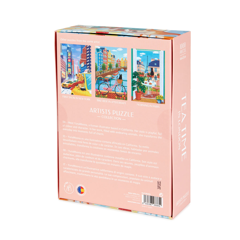 Puzzle Tea Time in London