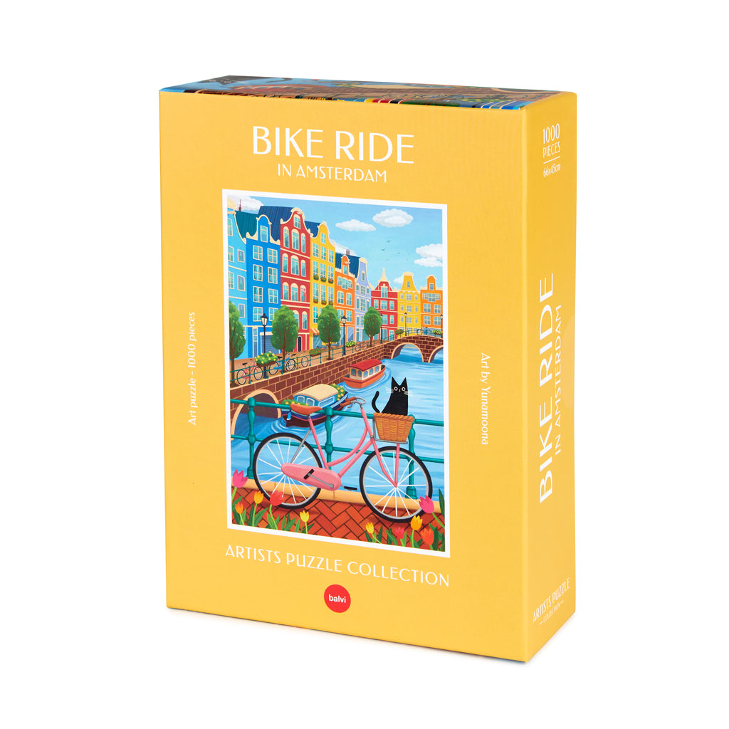 Puzzle Bike Ride in Amsterdam