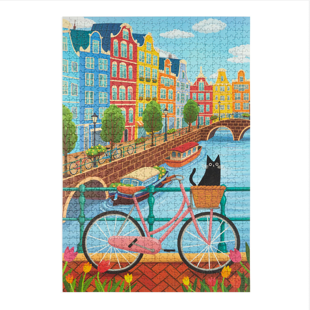 Puzzle Bike Ride in Amsterdam