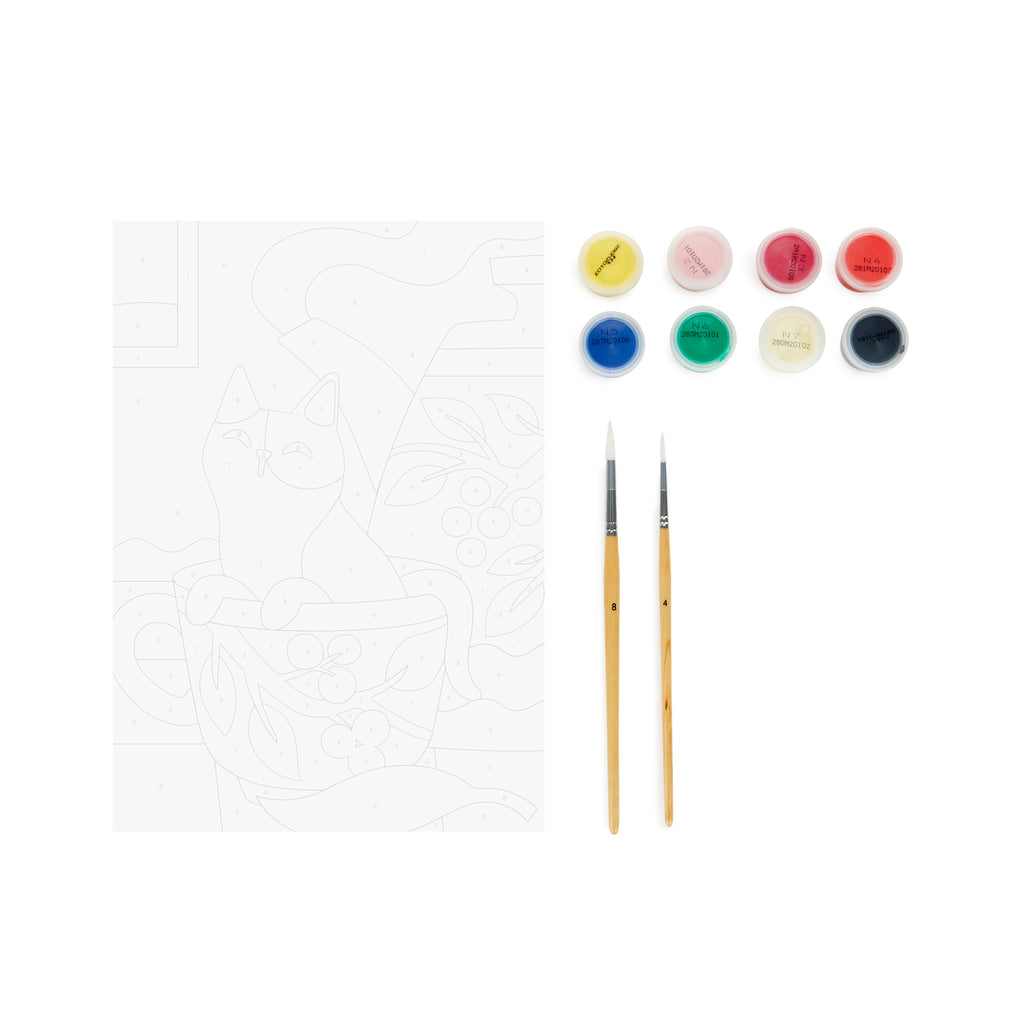 L'Hiver Paint-by-numbers kit